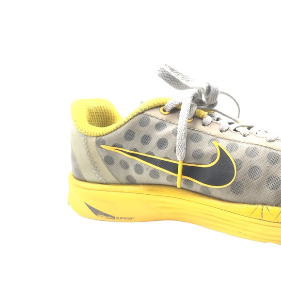 NIKE LIVESTRONG X LUNARSWIFT + 2 Grey Yellow LIVESTRONG SHOES! SIZE 8! - Picture 2 of 8